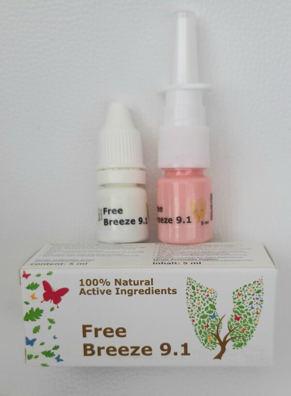 Allergic asthma natural drops & spray